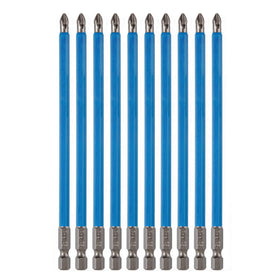 VESTTIO anti-slip PH2 bit set provides stable grip for quick screw driving.
