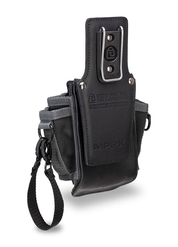 Veto MP2X belt clip and tape clip ensure secure carry