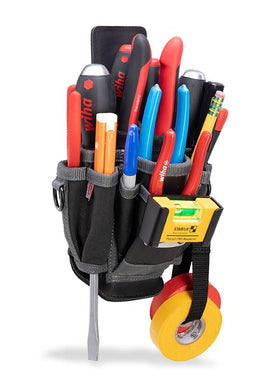 Veto MP2X interior layout highlighting 11 pockets and tool slots