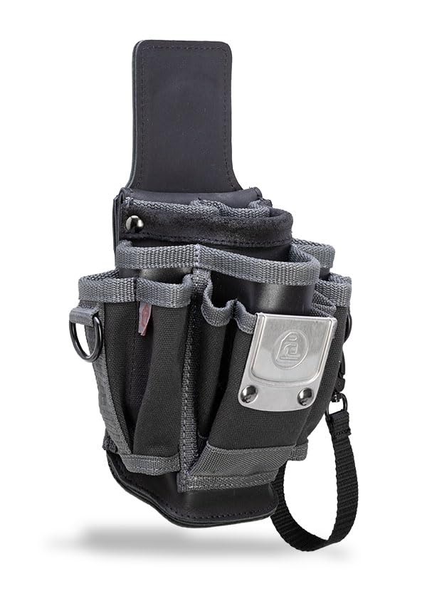 Veto MP2X leather-backed pouch front view for quick tool access