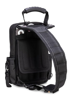 Veto Pro Pac MB3 Blackout shoulder strap enhances comfort during long carry.