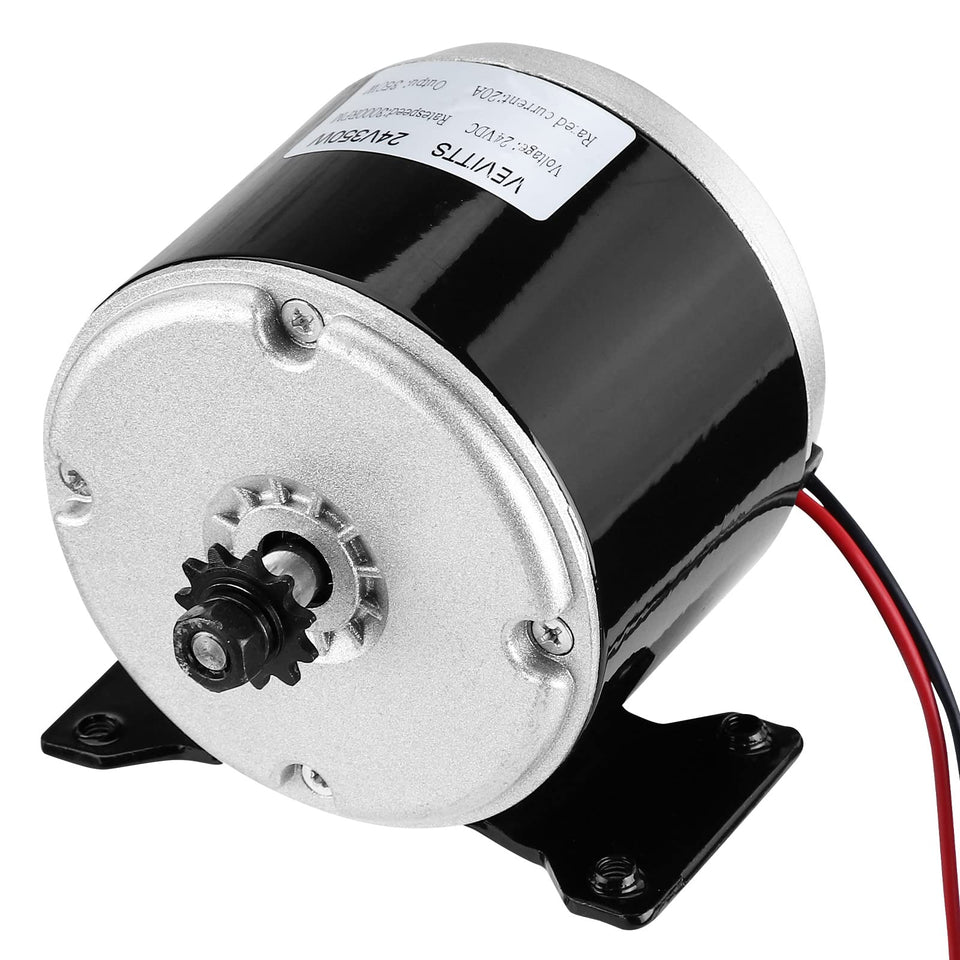 Vevitts 350W motor with aluminum body for durable DIY e-scooter projects.