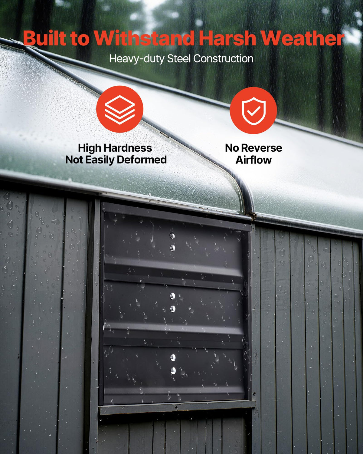 VEVOR all-metal enclosure emphasizes durability in damp environments
