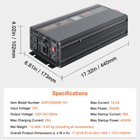 VEVOR 100Ah backup battery ready for extended outages