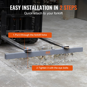 Up to 120 lbs capacity helps clear nails and screws