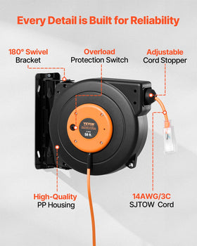 VEVOR 13A circuit breaker protects tools during heavy use