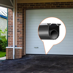 VEVOR 16-foot seal strip covers long garage doors and allows easy trimming.
