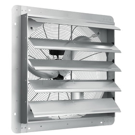 VEVOR 24-inch exhaust fan front view showing high airflow for busy spaces.