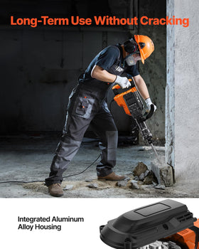 VEVOR 360-degree rotatable handle enables work in tight spaces