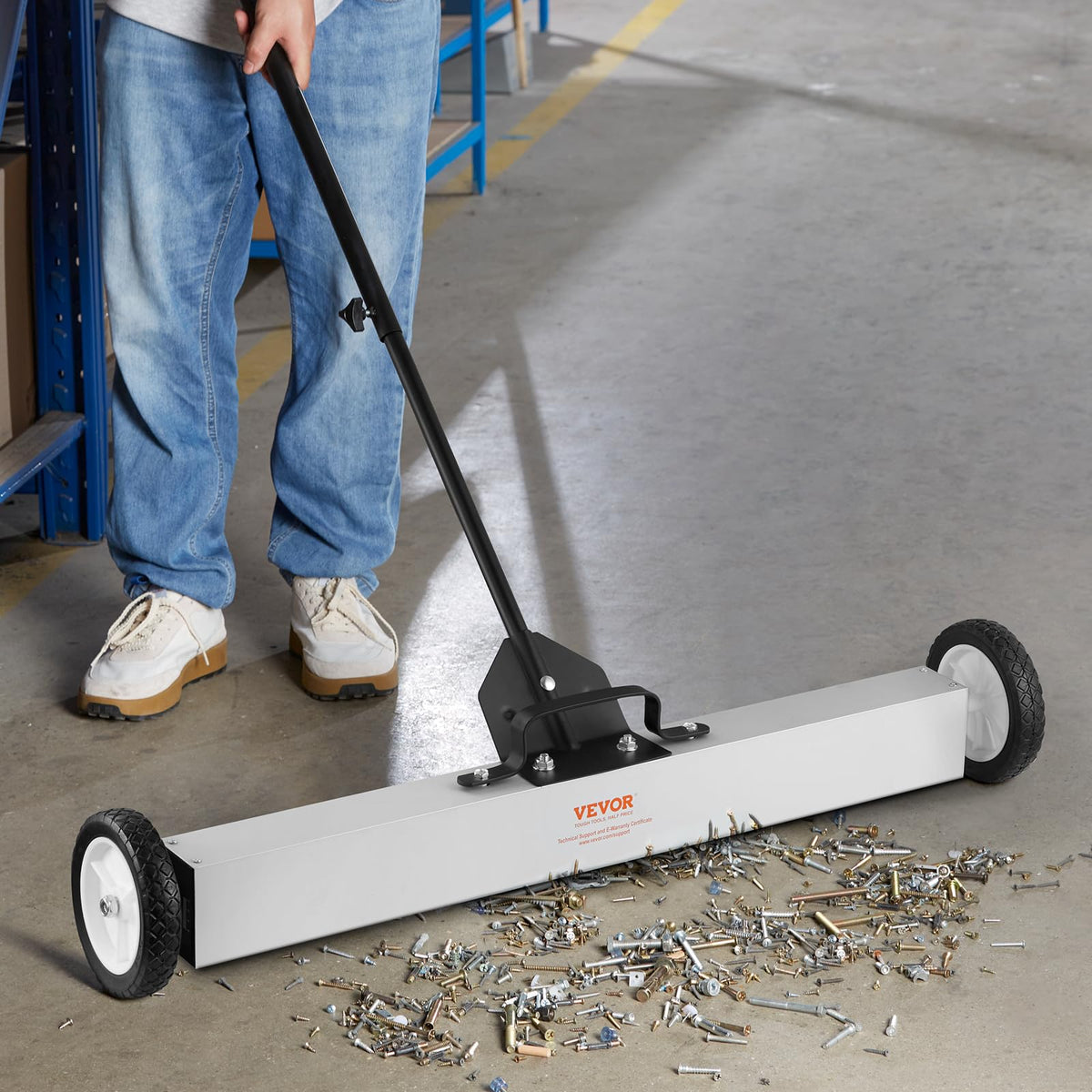 VEVOR 36-inch wide magnetic rectangle ensures thorough coverage