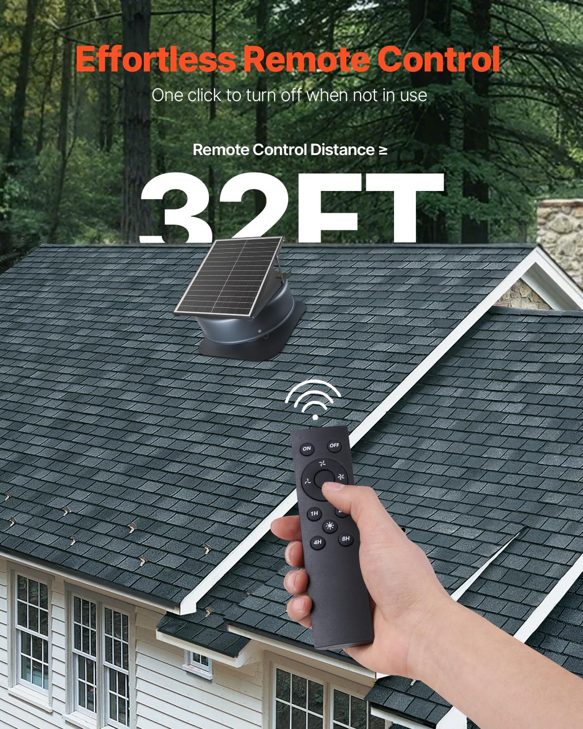 VEVOR weatherproof panel withstands hail and weather for lasting use.