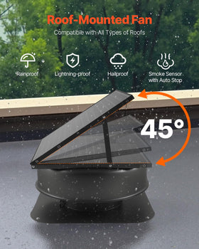 VEVOR solar panel angle adjustment optimizes sun exposure.
