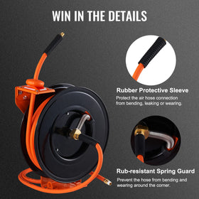 VEVOR 5 ft lead-in simplifies setup and routing.