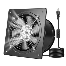 VEVOR 8-inch wall-mounted exhaust fan delivers strong airflow for rapid space refresh