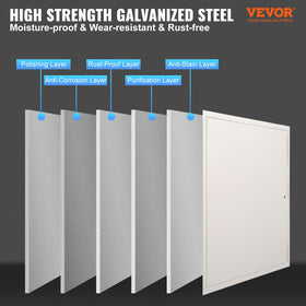 VEVOR access panel cam latch lock ensures secure opening and quick service access.