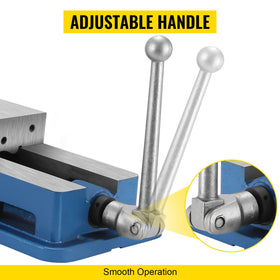 VEVOR ACCU Lock Down Vise 6-inch jaw delivers strong clamping.
