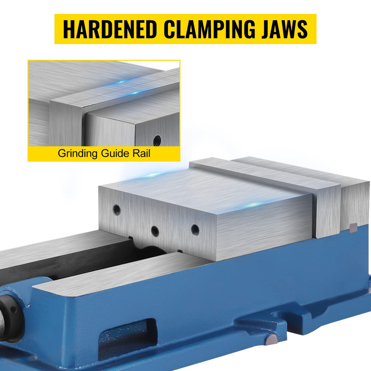 VEVOR ACCU Lock Down Vise suited for milling and drilling tasks.