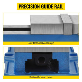 VEVOR ACCU Lock Down Vise screw precision ensures smooth, accurate adjustments.
