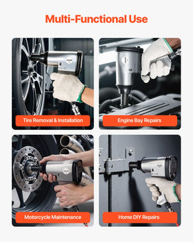 VEVOR air blow gun clears dust quickly on automotive and workshop tasks