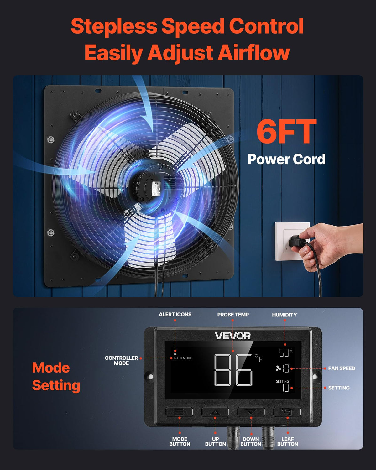 VEVOR all metal construction stands up to damp conditions and rain