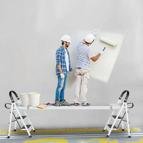 VEVOR suitable for indoor and outdoor scaffold tasks like painting and drywall.