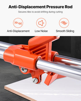 VEVOR anti-displacement pressure rod keeps the cutter steady during cutting