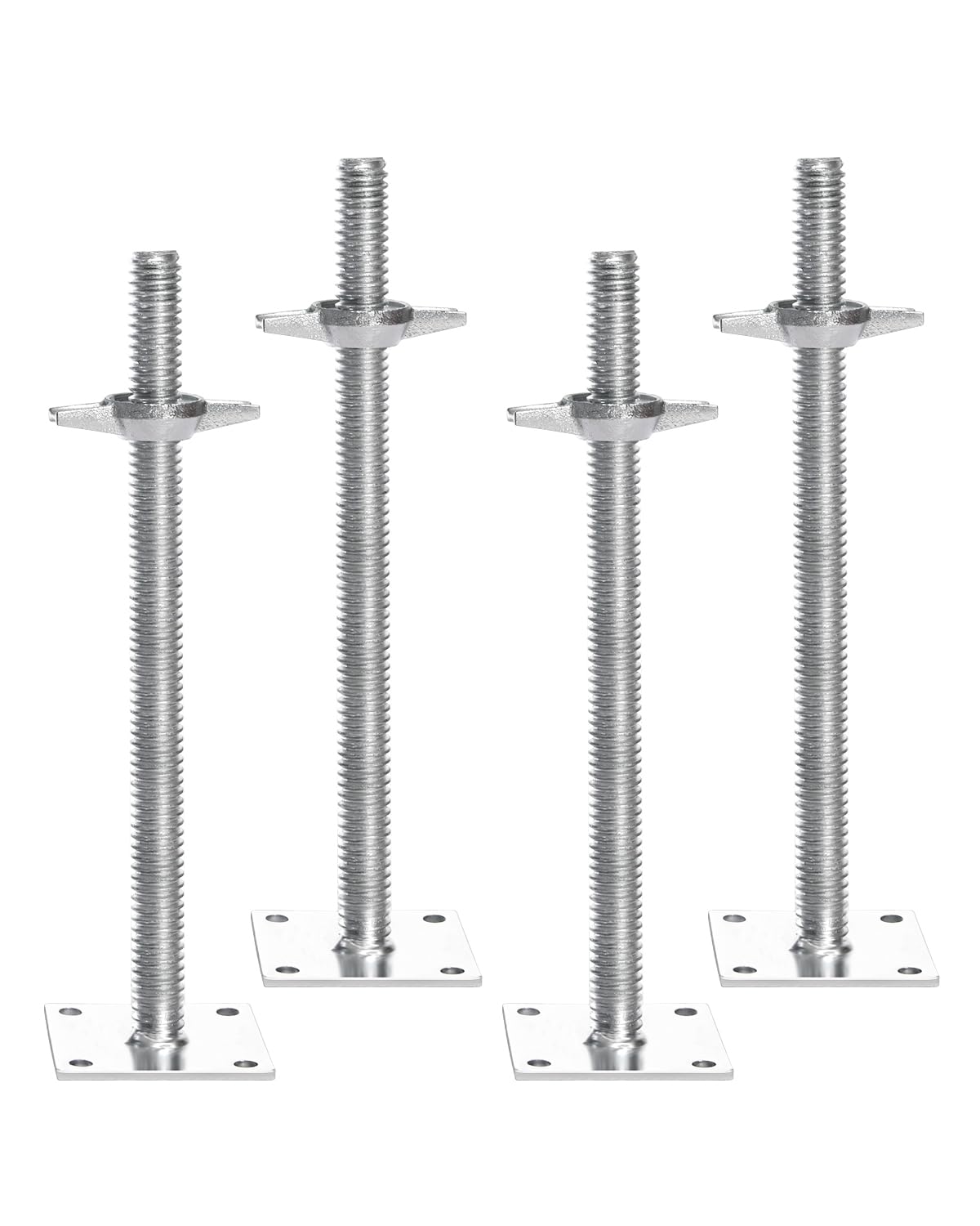 VEVOR Baker-style scaffold jacks with 18.2-inch height adjustment for versatile setups