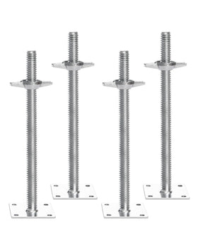 VEVOR Baker-style scaffold jacks with 18.2-inch height adjustment for versatile setups