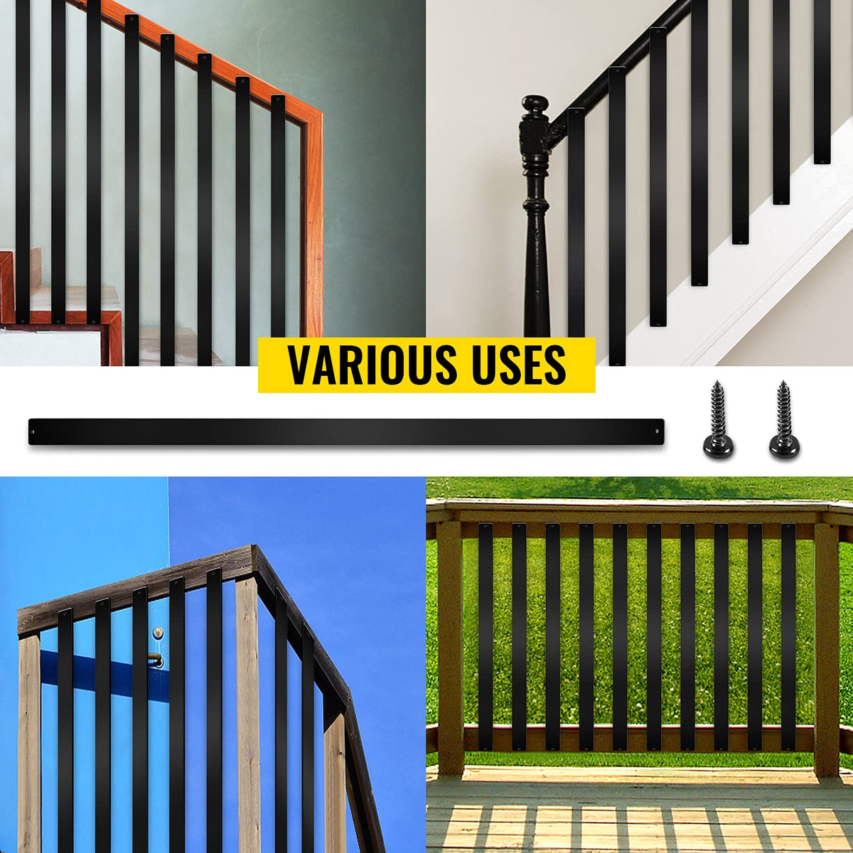 VEVOR aluminum alloy construction provides warp- and rust-proof performance.
