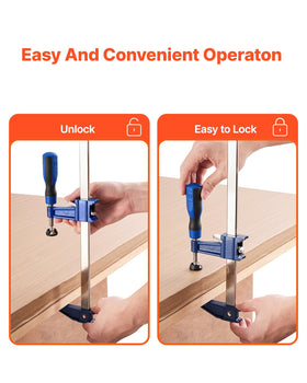 VEVOR clamp supports up to 600 lbs for heavy tasks
