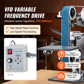 VEVOR Belt Grinder Sander 30x1 inch belt for versatile projects.