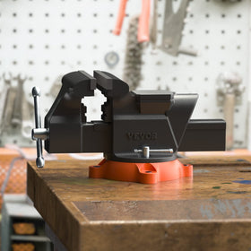 VEVOR bench vise pipe clamp range supports tubes