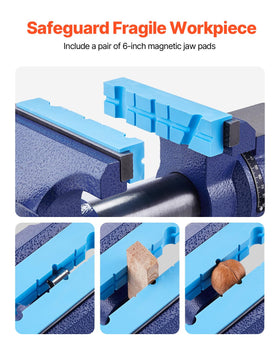 VEVOR pipe jaws and V jaws for round pipes and irregular shapes.