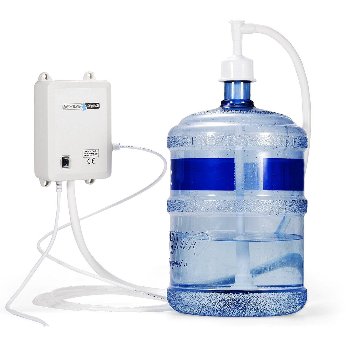 VEVOR Bottled Water Dispenser Pump System assembly for compact 5-gallon dispensing at home