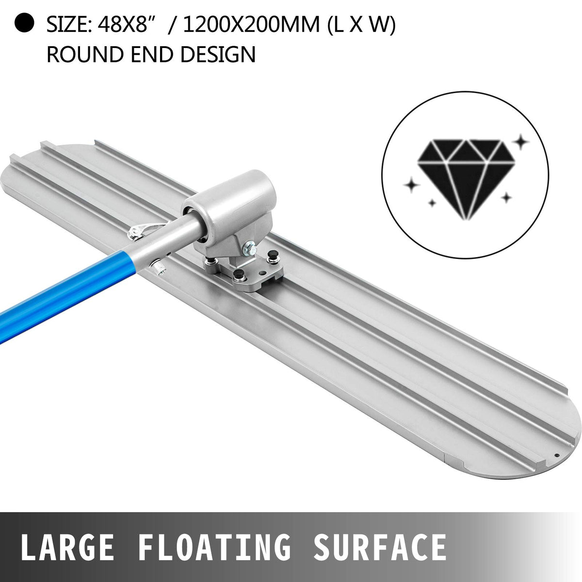 VEVOR Bull Float bracket with adjustable angle for precise pushing or pulling