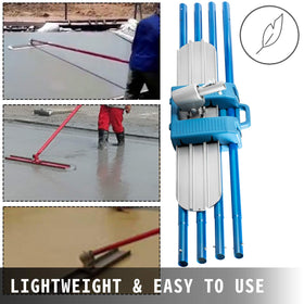 VEVOR Bull Float side panels with reinforced design for consistent surface level