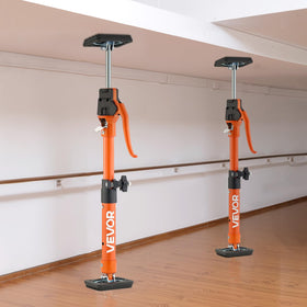 VEVOR thick carbon steel pole with large foot pad for steady support.