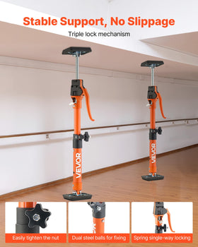 VEVOR quick-release rod for easy height adjustments.
