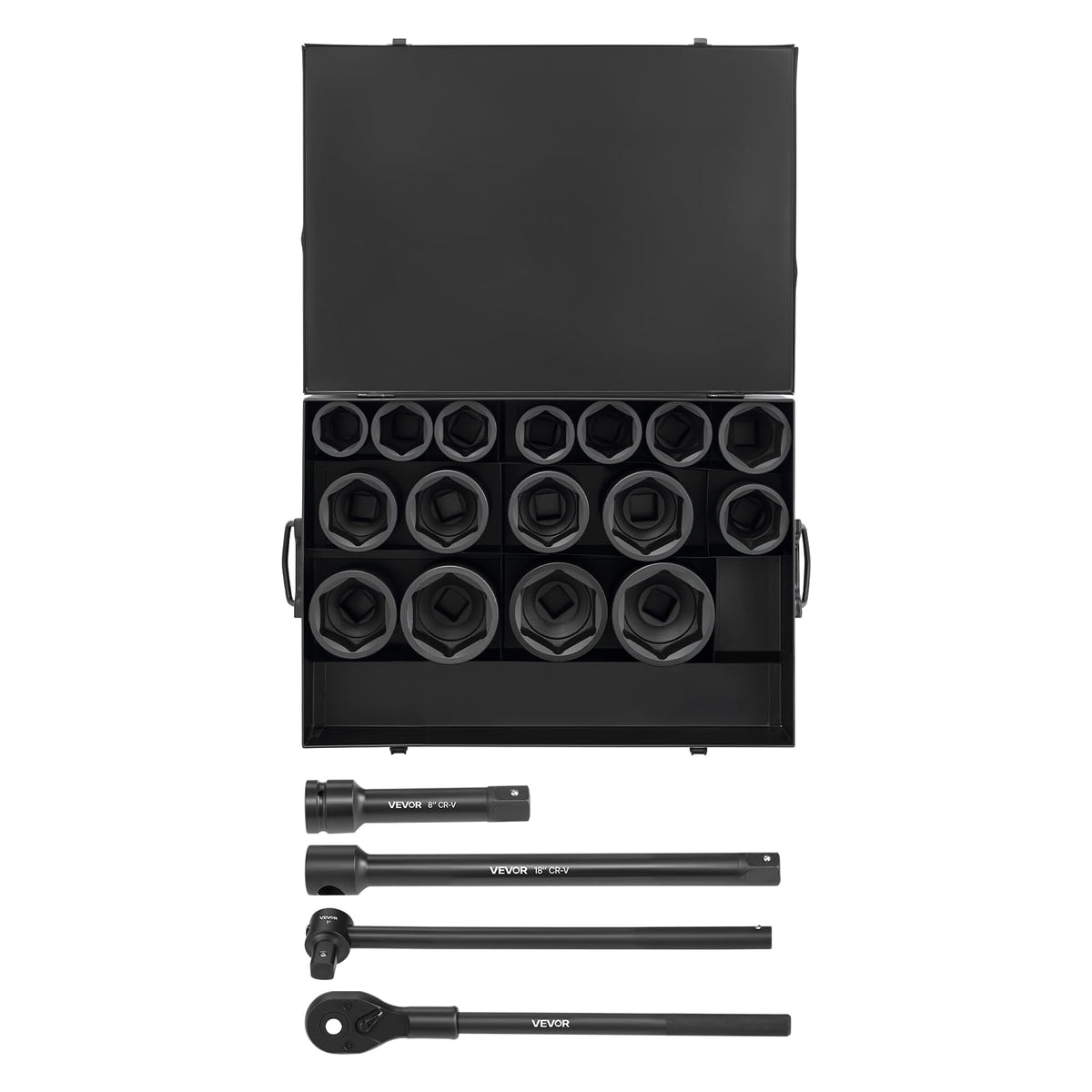 VEVOR carrying case keeps sockets organized on the job