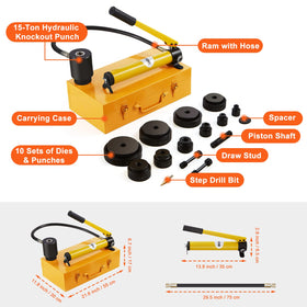 Compact, durable carrying case keeps every part organized and portable.