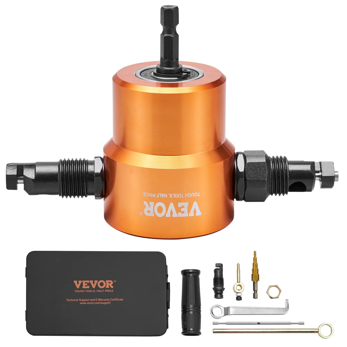 VEVOR compact toolkit included for easy setup and storage.