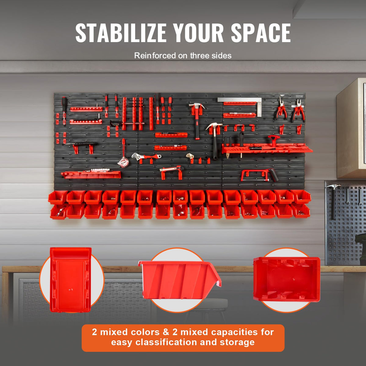 VEVOR dedicated storage holders kit aids neat organization