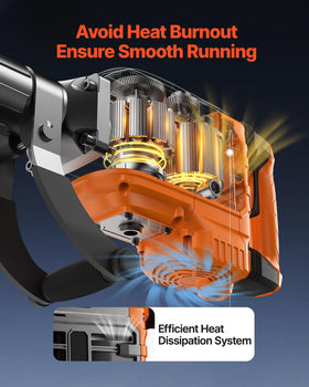 VEVOR cooling system maintains cooler motor during use