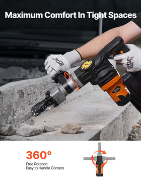 VEVOR Demolition Jack Hammer carrying case for portability and storage