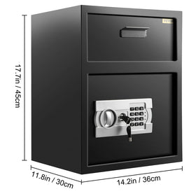 VEVOR depository safe secure deposit design keeps drops organized.