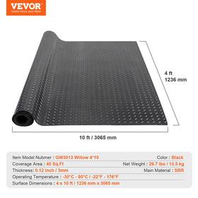 Versatile use in garages, warehouses, gyms, and sidewalks for multipurpose protection.