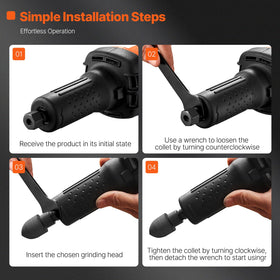 VEVOR die grinder six-speed settings tailored to different tasks