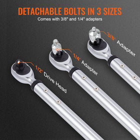 Track and Peak memory modes shown on VEVOR torque wrench