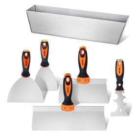 VEVOR drywall knife set with 3-inch painter scraper for quick scraping and lid opening