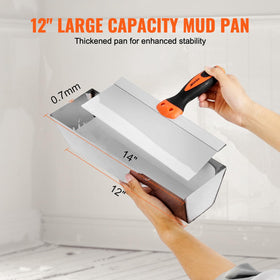 VEVOR 12-inch taping knife for wide-area drywall finishing and control